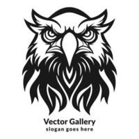 Hand drawn eagle vector