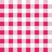 Pink plaid pattern with oblique line. plaid pattern background. plaid background. Seamless pattern. for backdrop, decoration, gift wrapping, gingham tablecloth, blanket, tartan. vector
