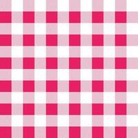 Pink plaid pattern with oblique line. plaid pattern background. plaid background. Seamless pattern. for backdrop, decoration, gift wrapping, gingham tablecloth, blanket, tartan. vector