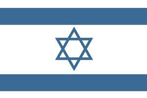 Israel bandera nacional emblema gráfico elemento ilustración vector