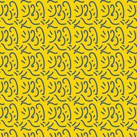 vector diferente mano dibujado garabatear elementos modelo resumen sin costura antecedentes