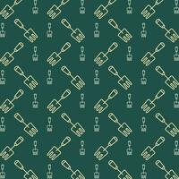 Garden Fork vector design repeating trendy pattern illustration background