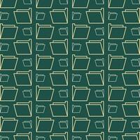 Folder vector design repeating trendy pattern illustration background