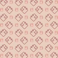 Bookmarked repeating red pattern abstract beautiful vector illustration background