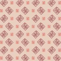 Room Cooler repeating red pattern abstract beautiful vector illustration