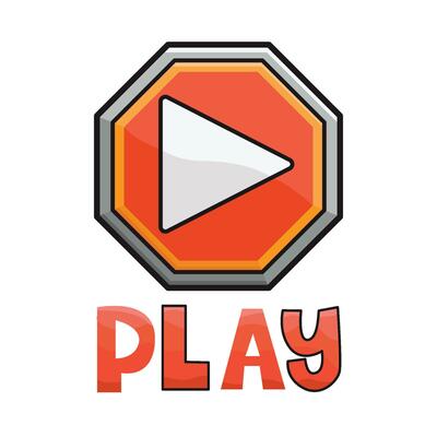 play button illustration