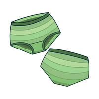 illustration of underwear vector