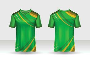 Sports jersey t shirt design for USA concept vector template, V neck raglan sleeve Football jersey concept with front and back view for Soccer, Cricket, Volleyball, Rugby, e-sport uniform