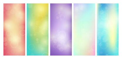 Abstract background with blur bokeh light effect vector