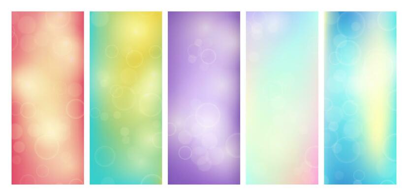 Abstract background with blur bokeh light effect