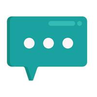 speech bubble communication illustration vector