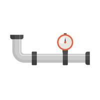 pipe water with speed illustration vector