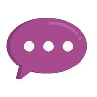 speech bubble communication illustration vector