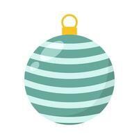 line in christmas ball decoration illustration vector