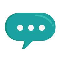 speech bubble  communication illustration vector