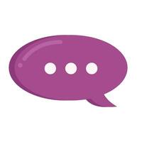 speech bubble communication illustration vector