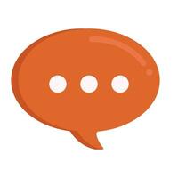 speech bubble communication illustration vector