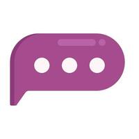 speech bubble  communication illustration vector