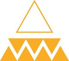 Abstract memphis geometric shape vector element