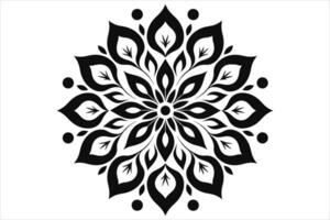 mandala diseño patrones vector, sencillo mandala diseño, mandala diseño mehndi, vector