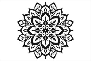 mandala diseño patrones vector, sencillo mandala diseño, mandala diseño mehndi, vector