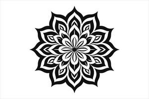 mandala diseño patrones vector, sencillo mandala diseño, mandala diseño mehndi, vector