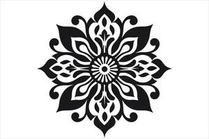 mandala diseño patrones vector, sencillo mandala diseño, mandala diseño mehndi, vector