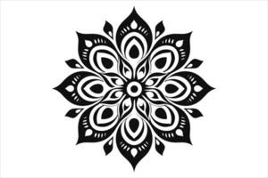 mandala diseño patrones vector, sencillo mandala diseño, mandala diseño mehndi, vector