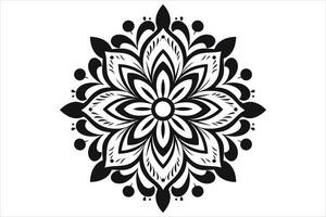 mandala diseño patrones vector, sencillo mandala diseño, mandala diseño mehndi, vector