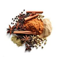 AI generated Fragrant spices photo