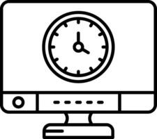 Time Line Icon vector