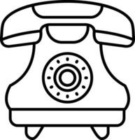 Telephone Line Icon vector