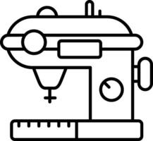 Sewing Line Icon vector