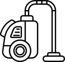 Vacuum cleaner Line Icon vector