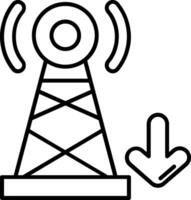 Signal Line Icon vector