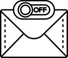 Off Line Icon vector