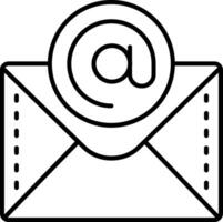 At the rate Line Icon vector