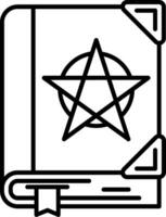 Tanakh Line Icon vector