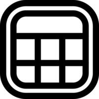 Layout Line Icon vector