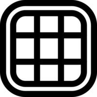 Layout Line Icon vector