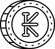 Kip Line Icon vector