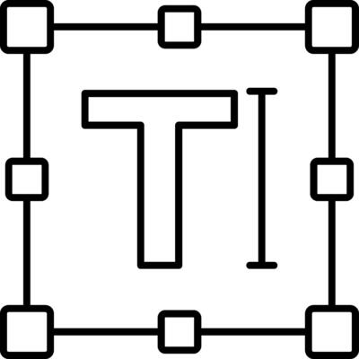 Text Line Icon