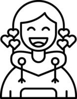 Love Line Icon vector