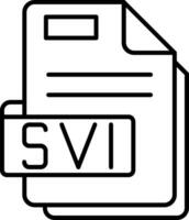Svi Line Icon vector