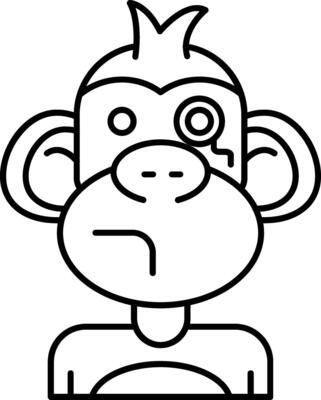 Monocle Line Icon
