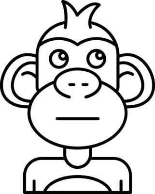 Rolling eyes Line Icon