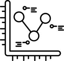 Chart Line Icon vector