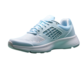 AI generated Sport Shoes in Colorful Pastel Colors Isolated on Transparent Background. Running Shoes. Generative Ai png