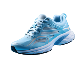 ai gerado esporte sapatos dentro colorida pastel cores isolado em transparente fundo. corrida sapato. generativo ai png