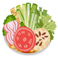 AI generated Healthy Food Vegetable png